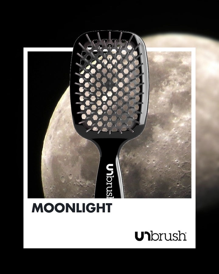 UNbrush(アンブラシ)-ブラックハンドル・ムーンライトグレー