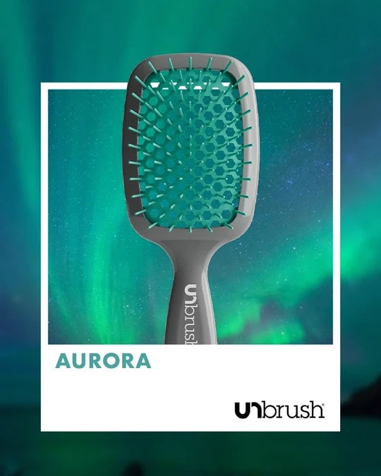 UNbrush(アンブラシ)-グレイハンドル・オーロラ【公式ストア限定色】