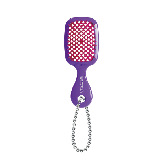 UNbrush（アンブラシ）-キーホルダー型ミニブラシ・エレクトリックベリー