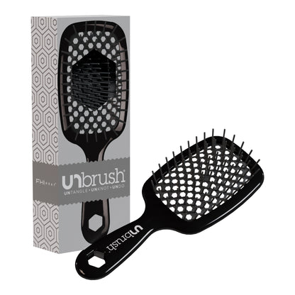 UNbrush（アンブラシ）-ブラックハンドル・ムーンライトグレー