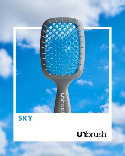 UNbrush（アンブラシ）-グレイハンドル・スカイブルー【公式ストア限定色】
